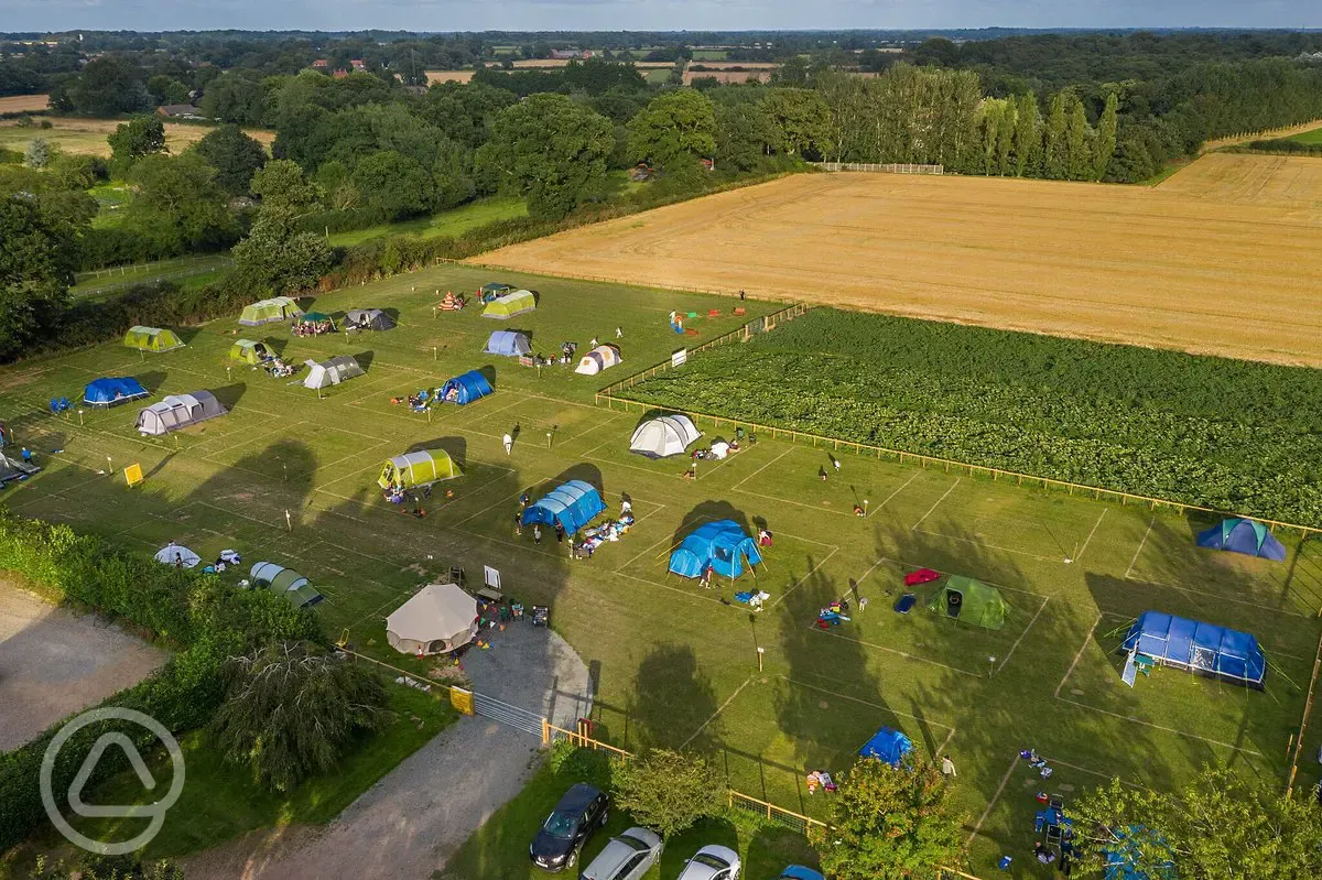 Non electric grass pitches 