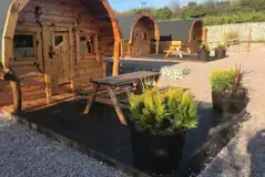 Ensuite glamping pods