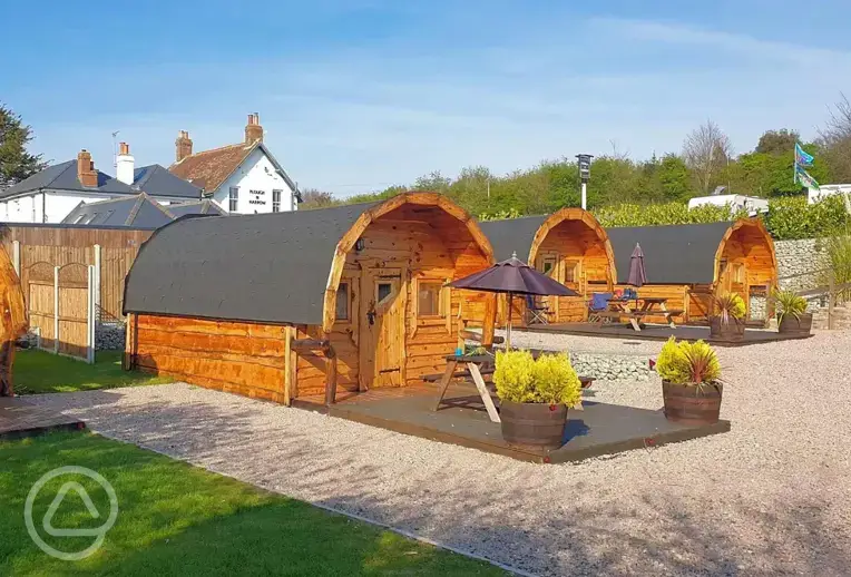 Ensuite glamping pods