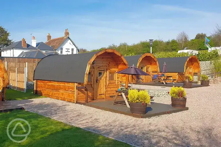 Ensuite glamping pods