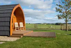 Glamping pod with countryside views Glamping pod with countryside views