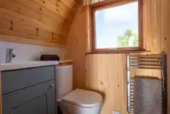 Willow glamping pod ensuite Willow glamping pod ensuite