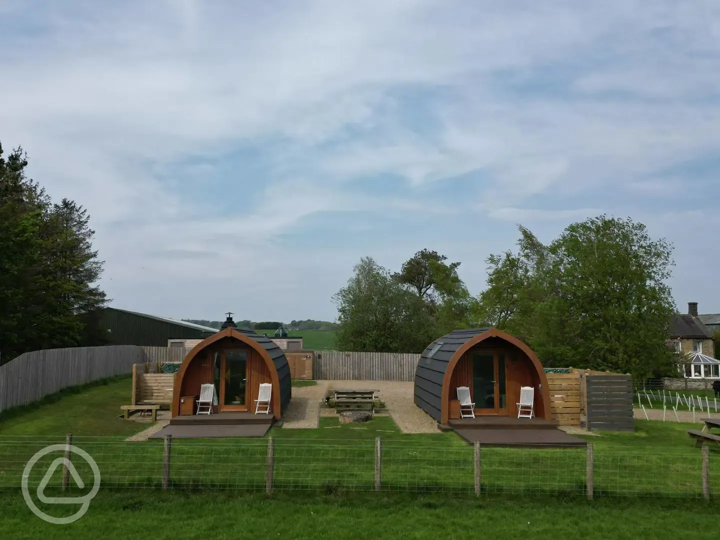 Glamping pods