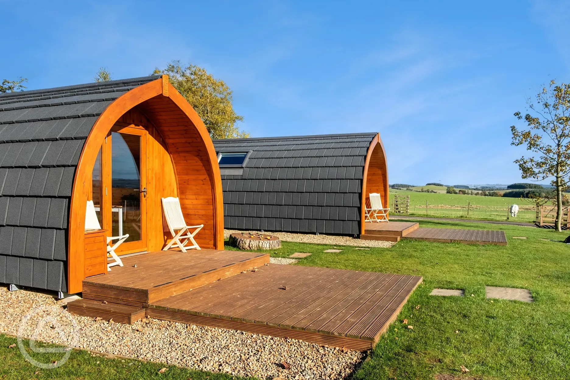 Glamping pods