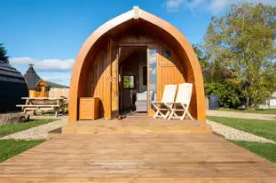 Sycamore Cottage and Glamping Pods, Birtley, Hexham, Northumberland (17 miles)