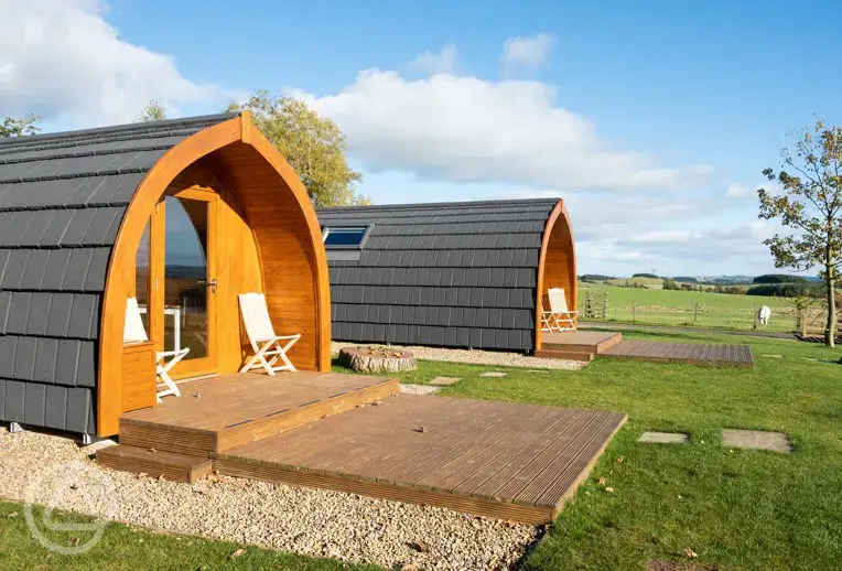 Glamping pods