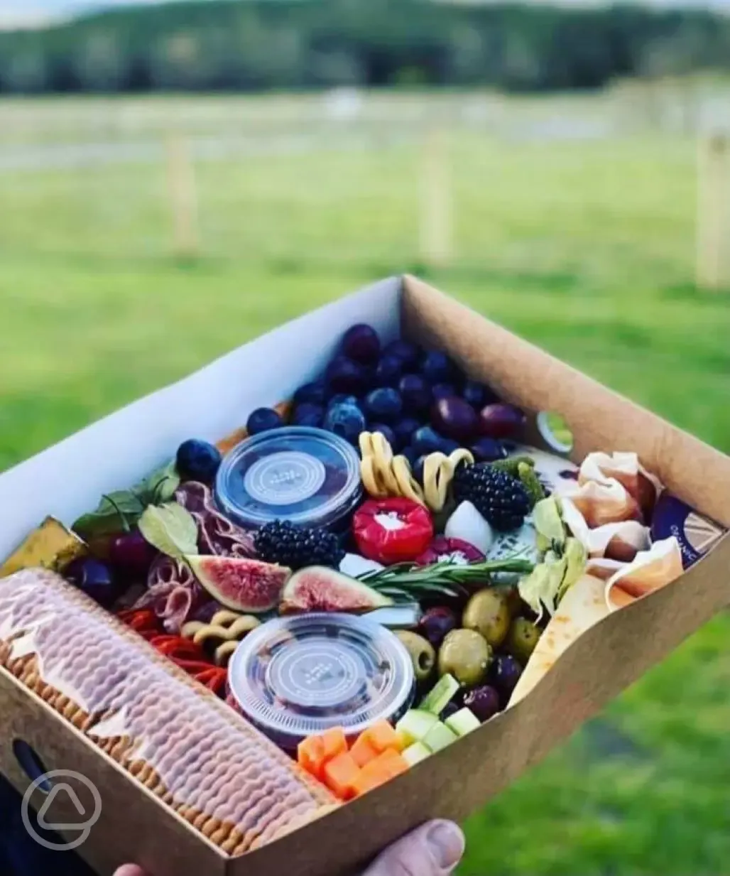 Bookable extra, grazing platters