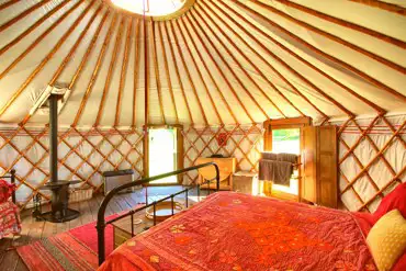 Luxury Yurt Interior