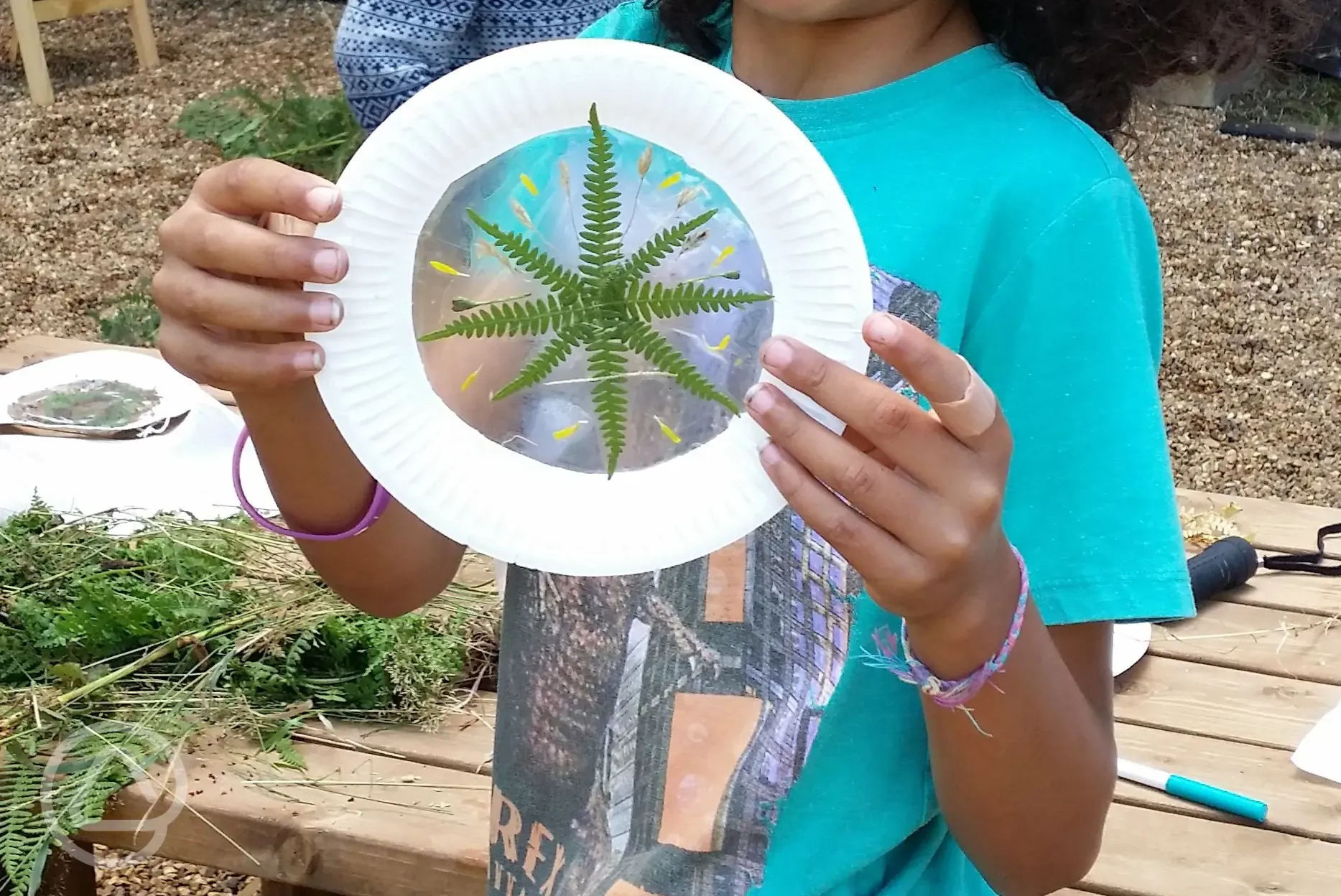 Nature themed art and craft