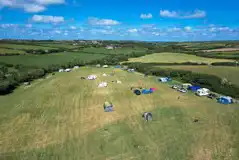 Campsite aerial