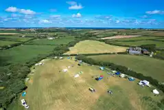 Campsite aerial