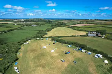 Campsite aerial