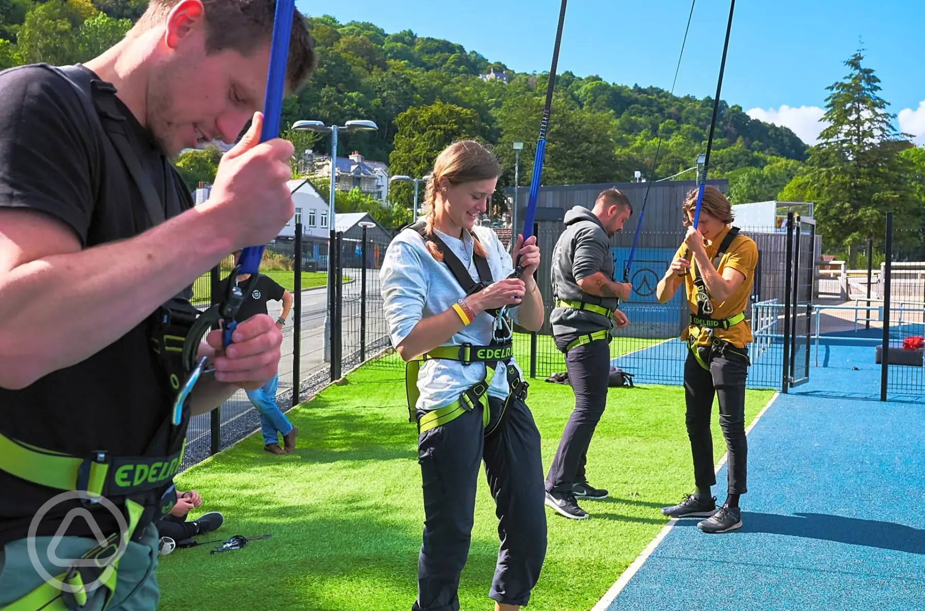 Leap of faith (age 10+, extra cost) Leap of faith (age 10+, extra cost)