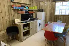 Laundry and kitchen facilities