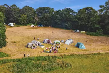 Aerial view of site