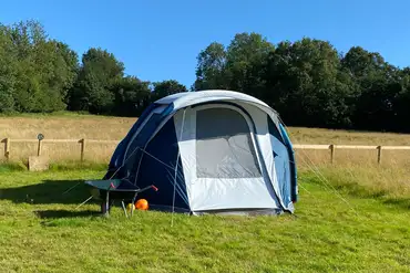 Non electric grass pitches at Yamp Camp Deer Park