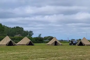 Perfect spot for tents!