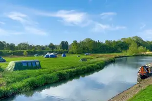Great Haywood Canalside Campsite, Great Haywood, Staffordshire (9 miles)