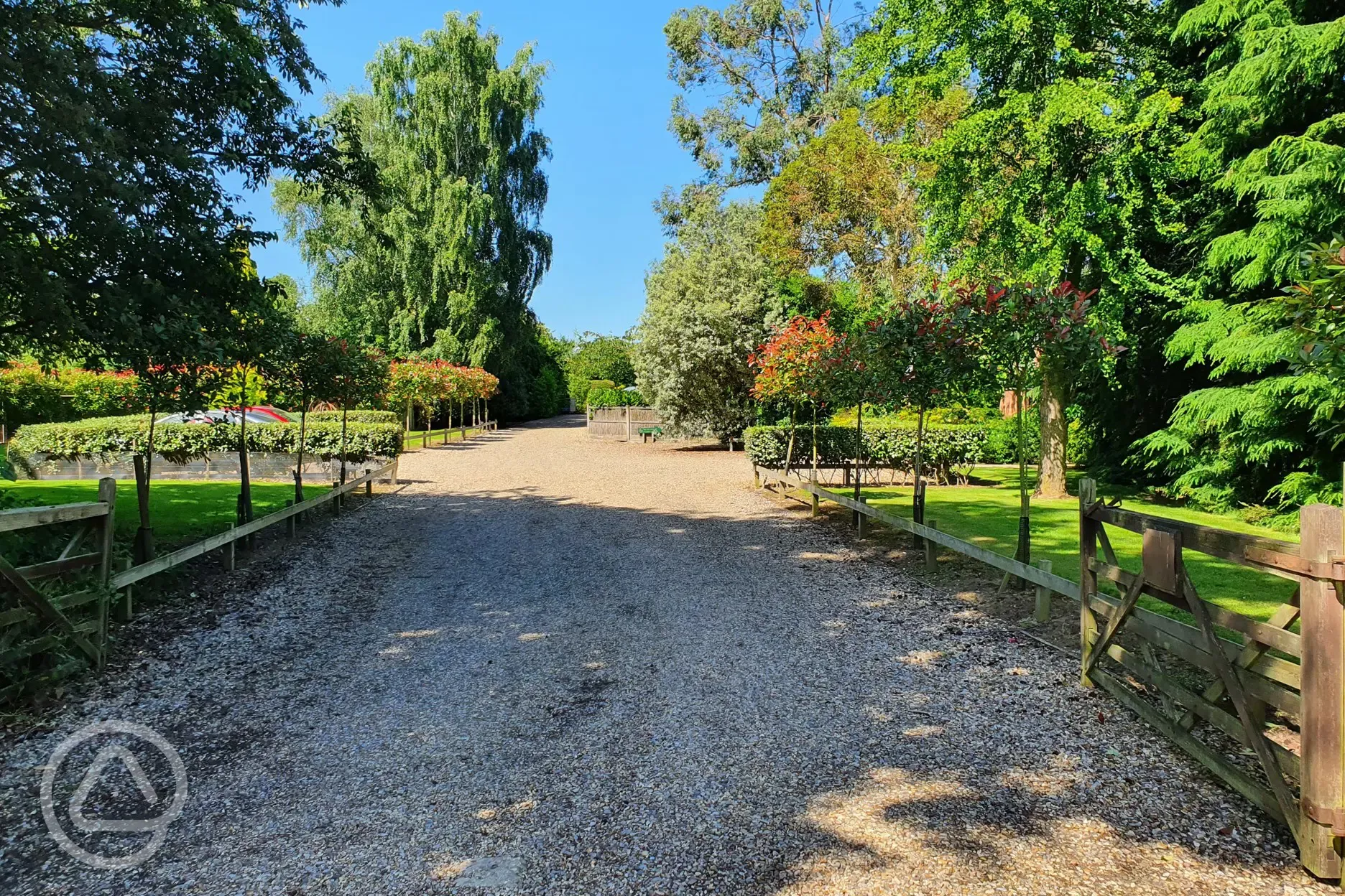 Entrance to the site