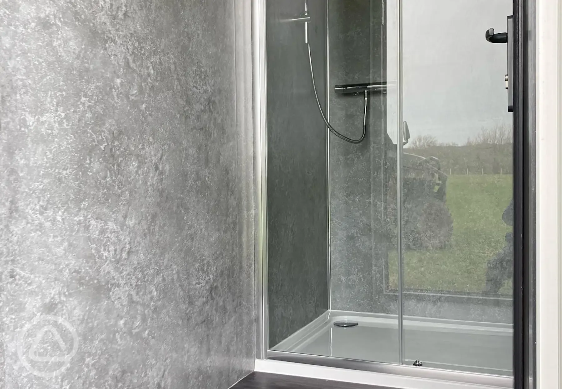 Showers at Abbey Farm Caravan and Glamping