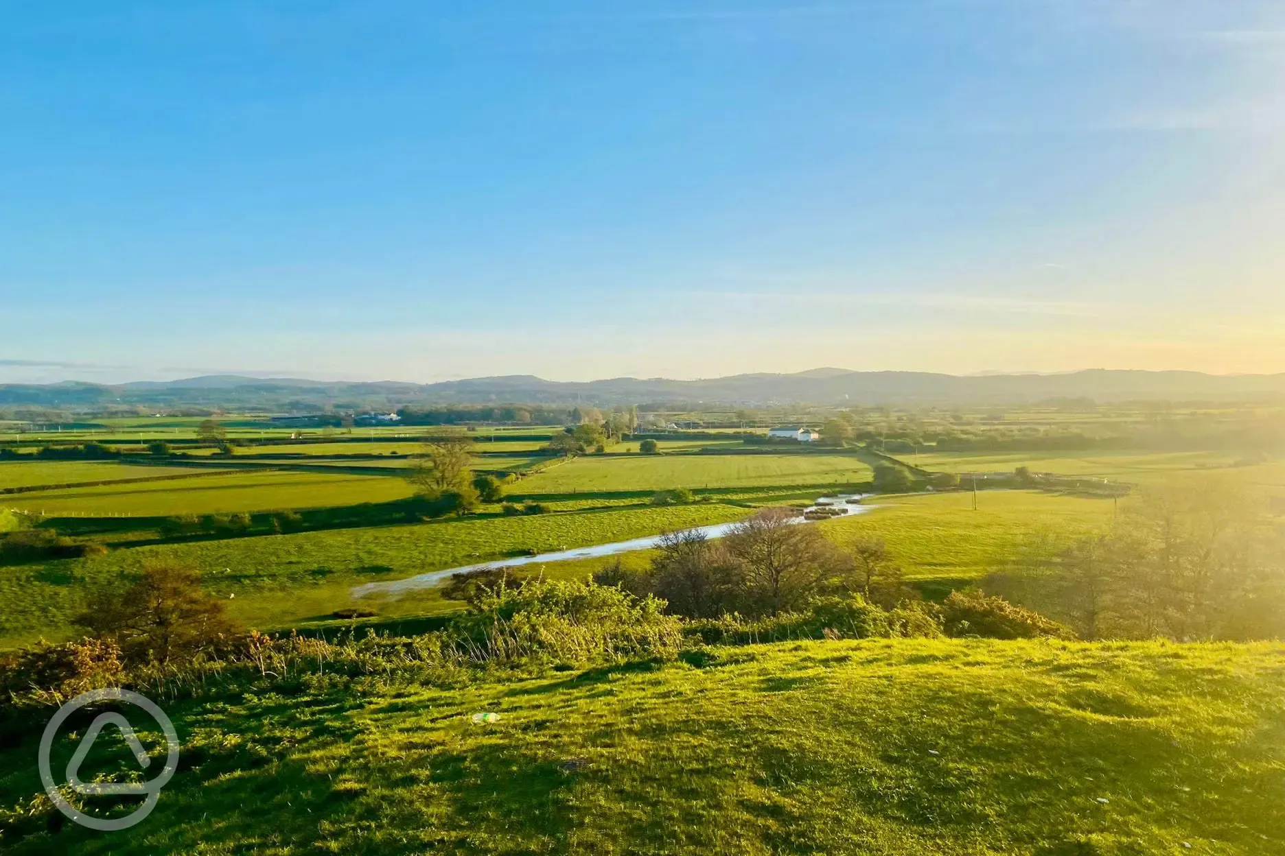 View from Twthill (five minute walk away)