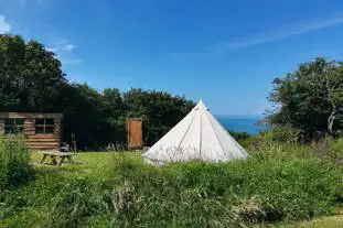 The Hide Camping and Glamping, Newport, Pembrokeshire (17.6 miles)