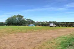 Non electric grass tent pitches