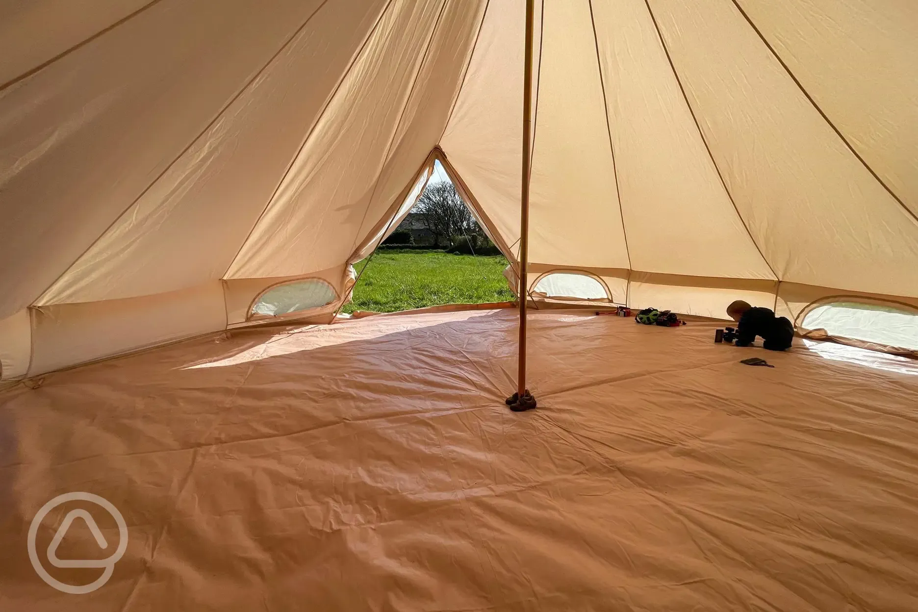 Unfurnished Bell tent 