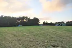 Non electric grass tent pitches