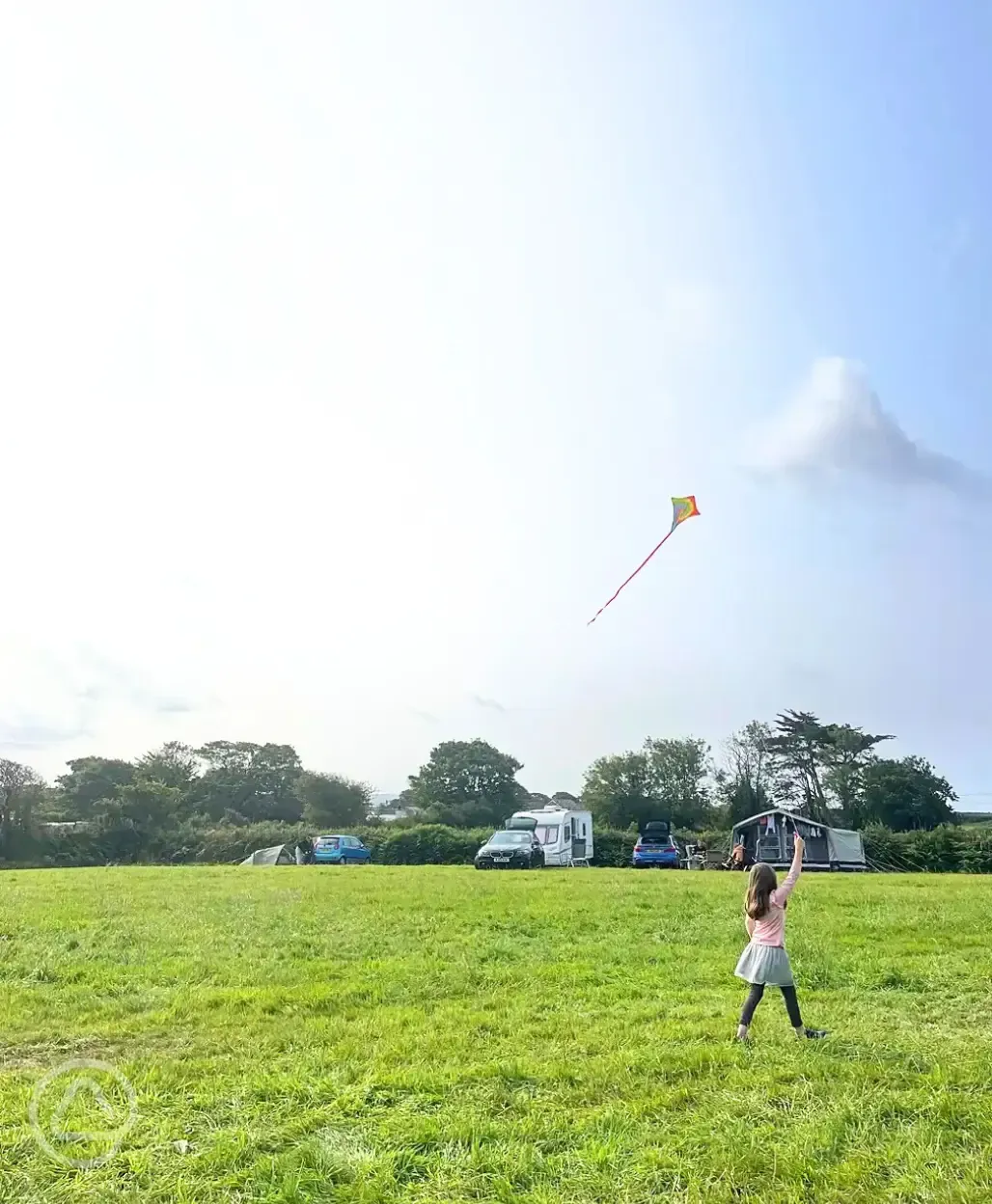 Non electric grass motorhome pitches