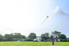 Non electric grass motorhome pitches