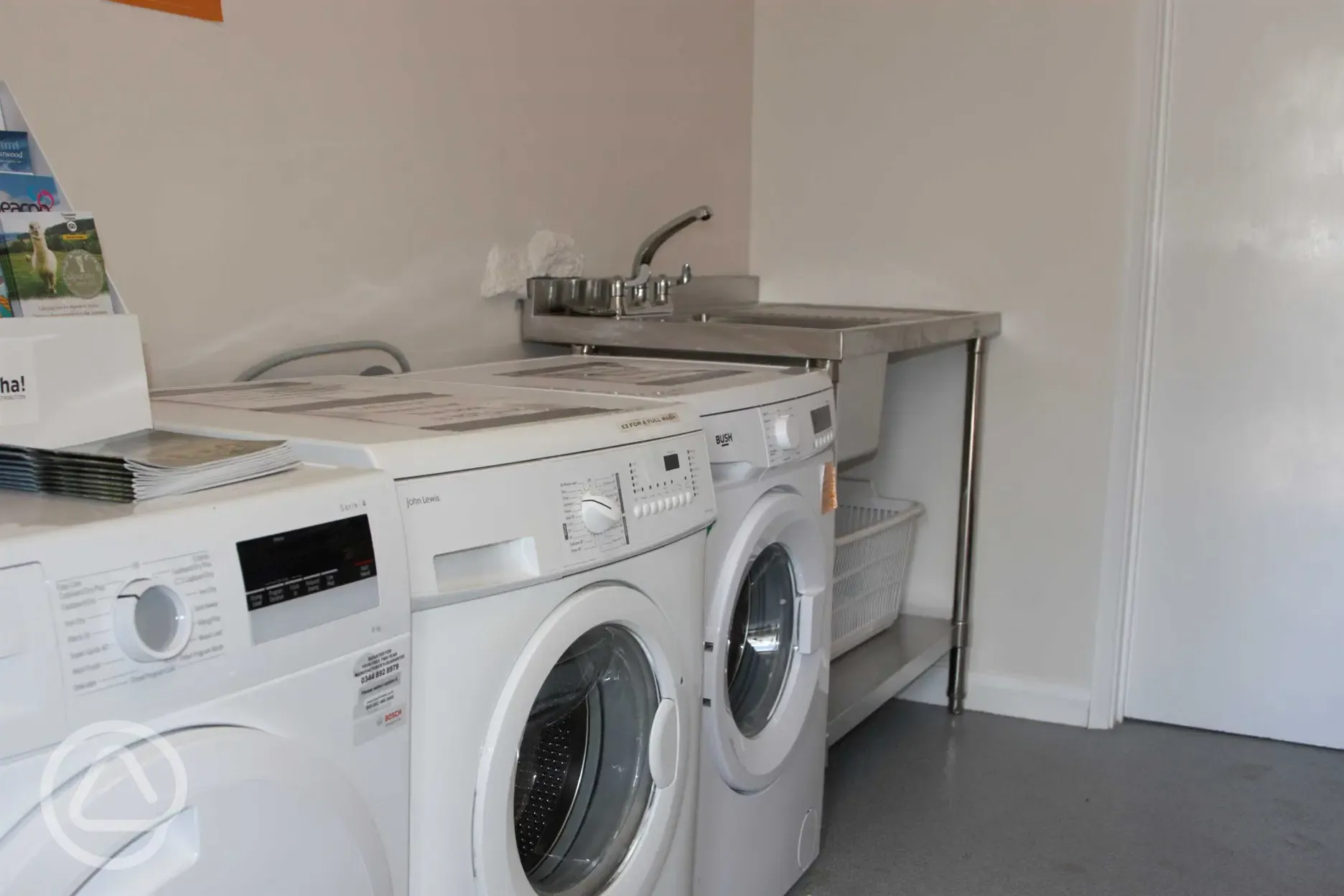 Shared Laundry and Washing-up Facilities