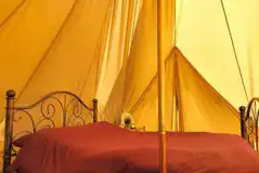 Bell tent interior