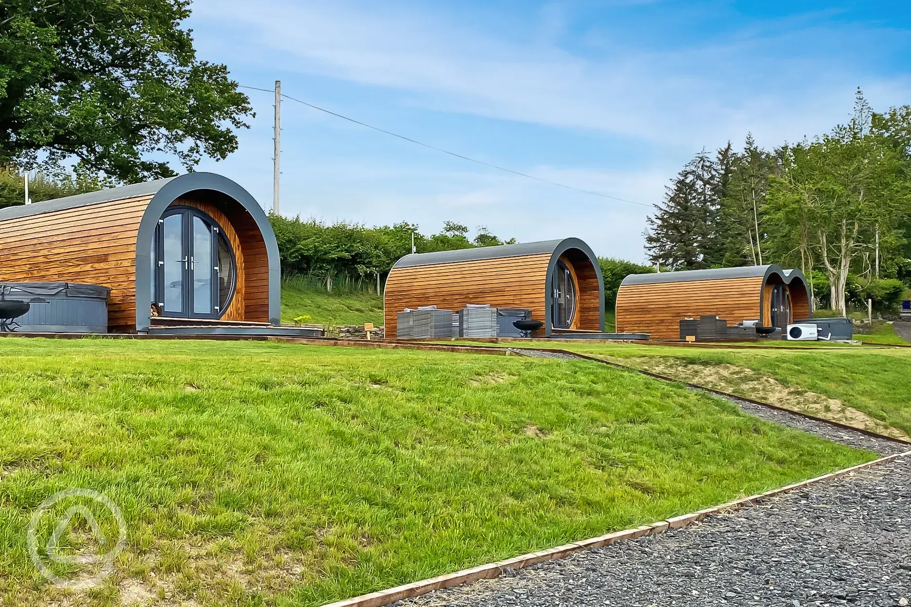 Glamping pods