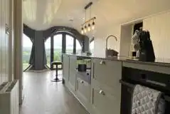 Severn glamping pod kitchen