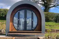 Chwefru and Irfon glamping pods