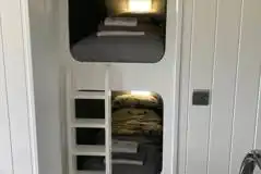 Severn glamping pod bunk room