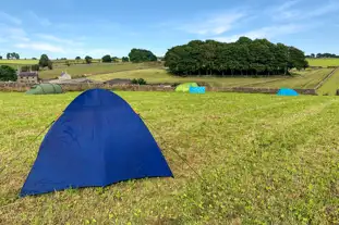 Wild Camping at Barkerfields Farm, Monyash, Bakewell, Derbyshire (7.8 miles)
