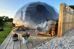 Glamping domes