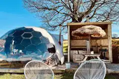 Glamping dome 