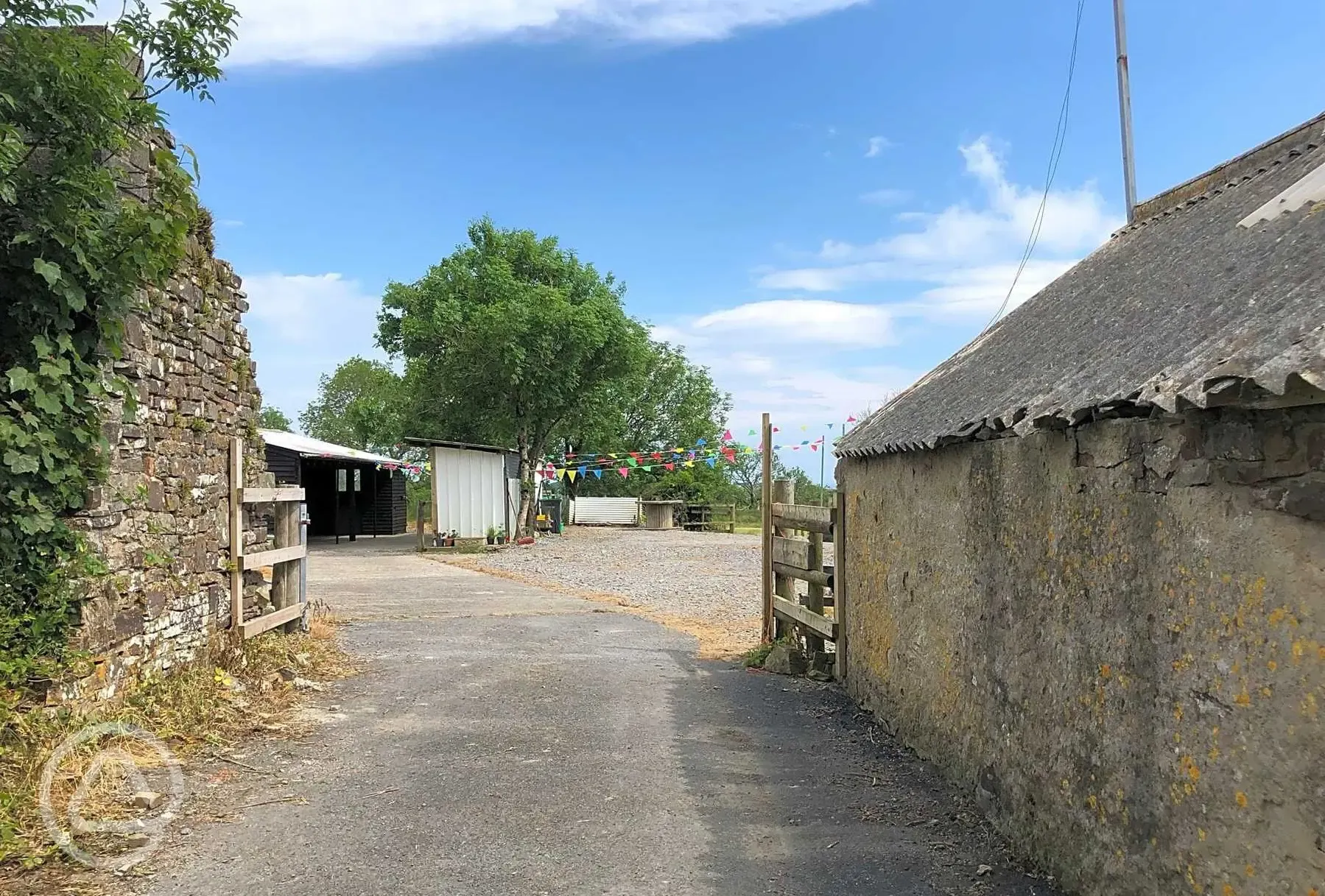 Site entrance