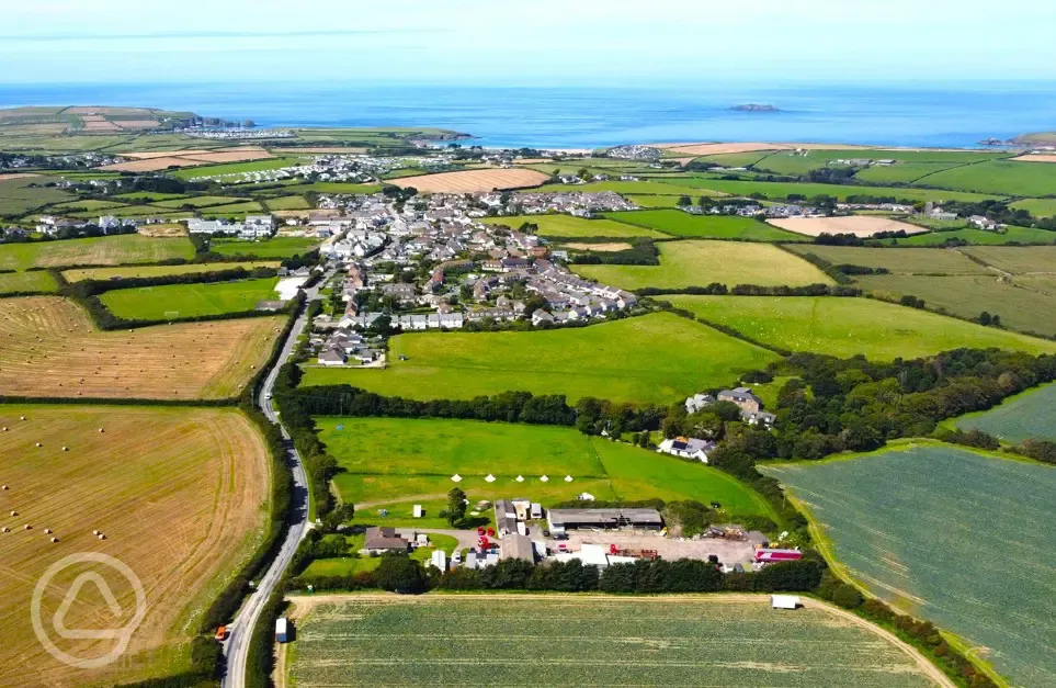 Tresco Farm Campsite in Padstow, Cornwall - book online now