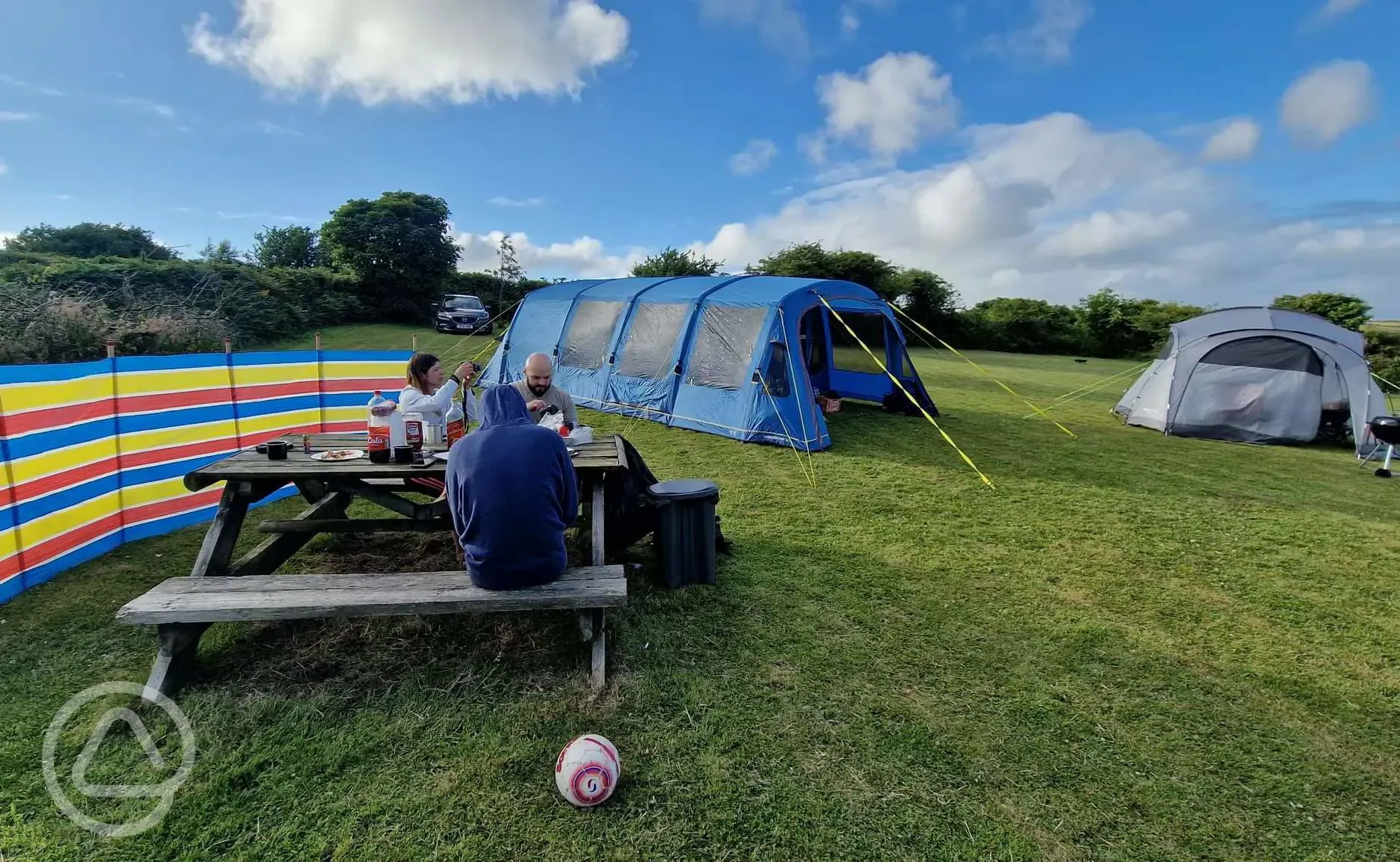 Non electric grass pitches