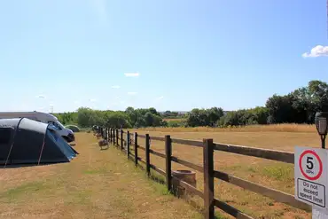 Grass pitches with optional electric (6m x 6m)