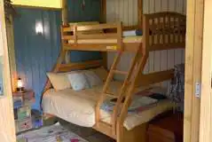 Safari tent bunk bed room