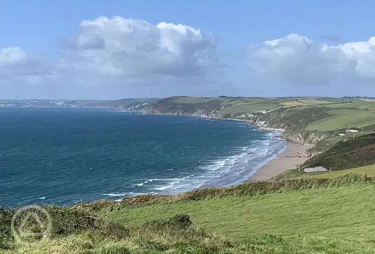 Nearby beach