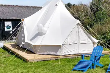 Ebb and Flow bell tent exterior