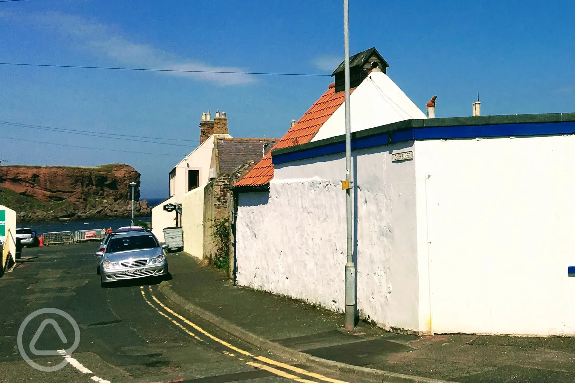 Entrance to the site