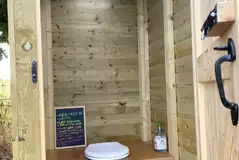 Outdoor compost toilets for the Valley ensuite shepherd's huts Outdoor compost toilets for the Valley ensuite shepherd's huts
