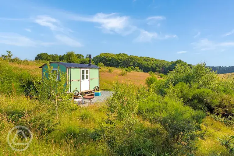 Valley shepherd's hut